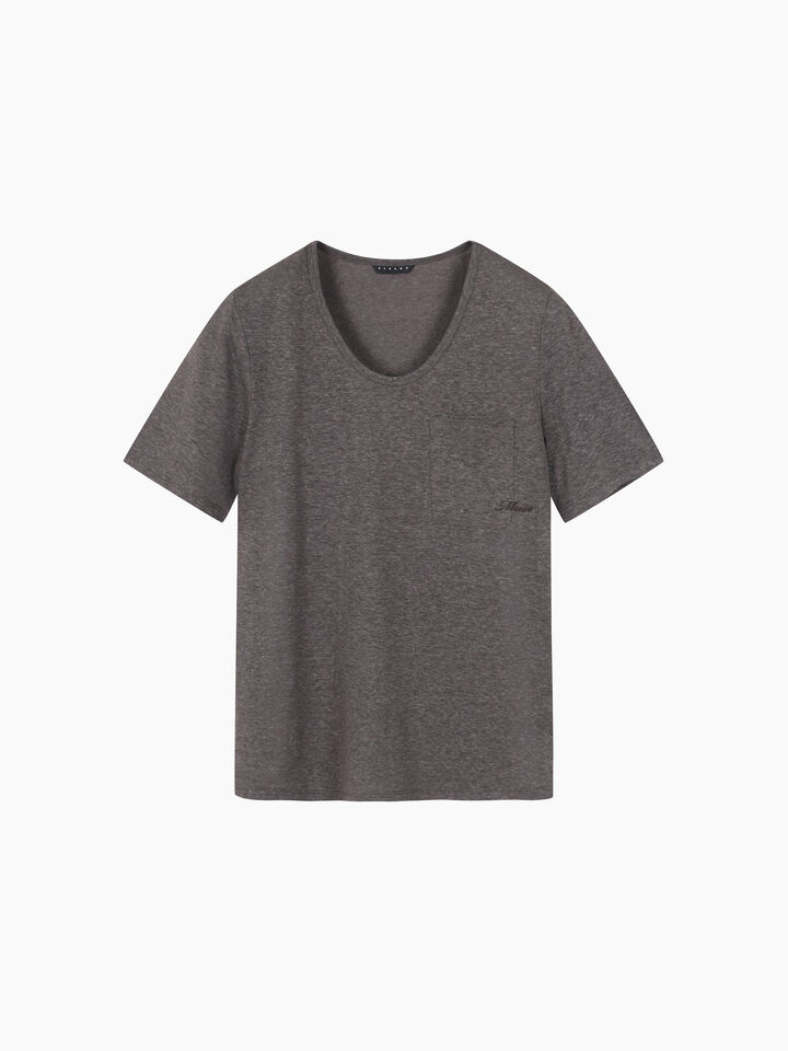 T-SHIRT - sisley k short sleeve t-shirt - Brown | Sisley K image number 1
